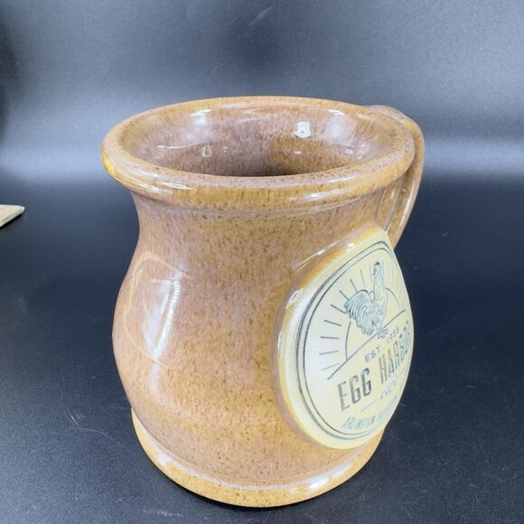 Deneen Pottery Hand Made Coffee Mug Cup Brown Glaze Egg Harbor Illinois IL - Picture 12 of 13